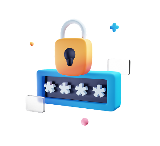 Security Lock Illustration